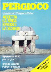 Per Gioco n. Anno 5-07