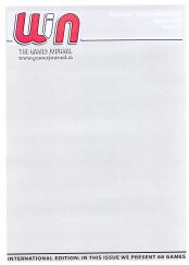 WIN The Game Journal n. 525-26