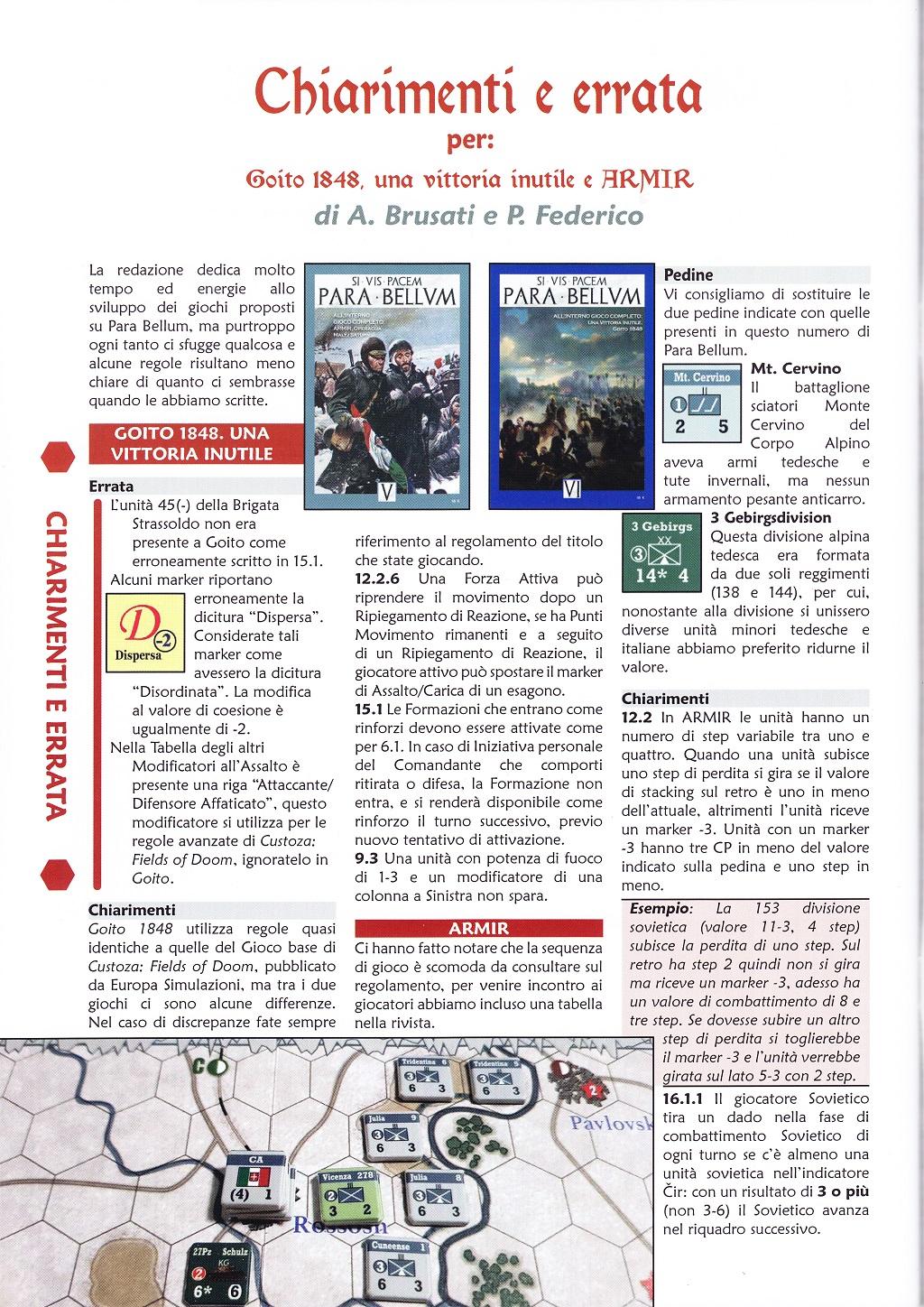 Errata per Armir e Goito